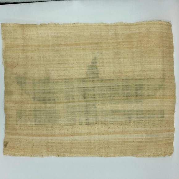 Vintage Egyptian papyrus Goddess Isis - Picture 4 of 4